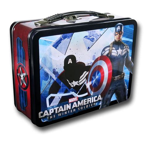 captain america metal lunch box|captain america lunch box products for sale .